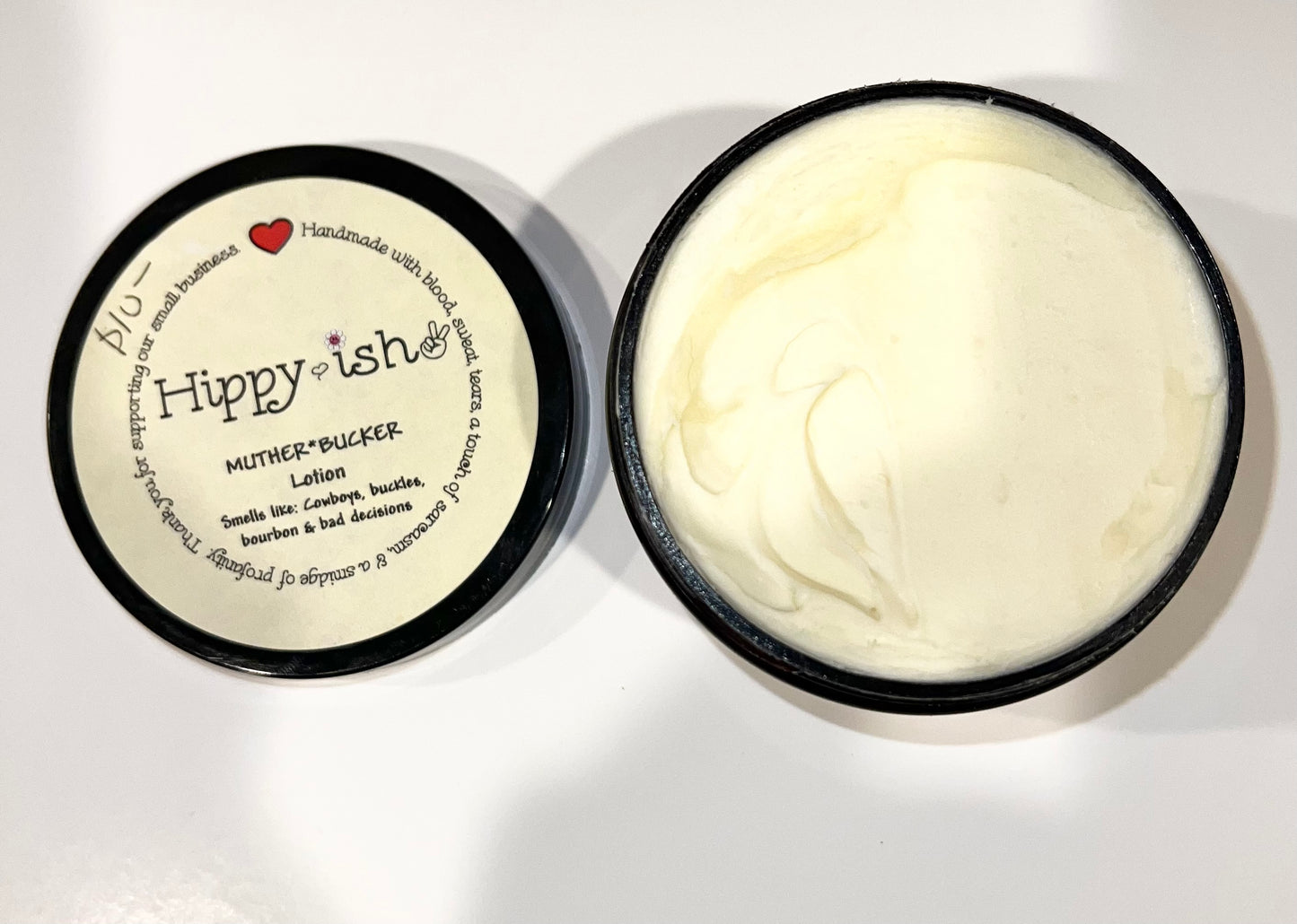 Muther*Bucker Body Butter- Smells like Cowboys, Buckles, Bourbon & Bad Decision! - Handmade Lotion by Hippy-Ish (Copy)