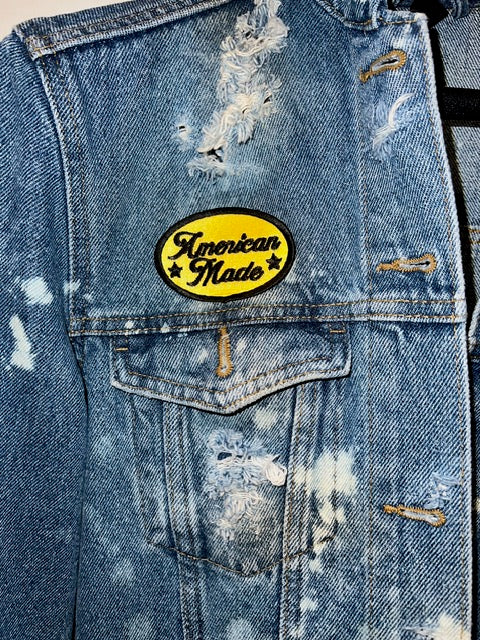 Custom Handcrafted Denim Jacket